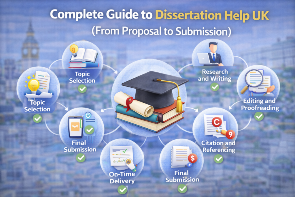 Complete Guide to Dissertation Help UK (From Proposal to Submission)