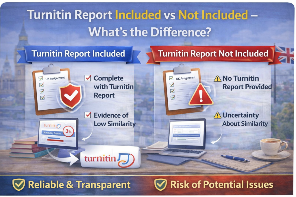 Turnitin Report Included vs Not Included – What's the Difference