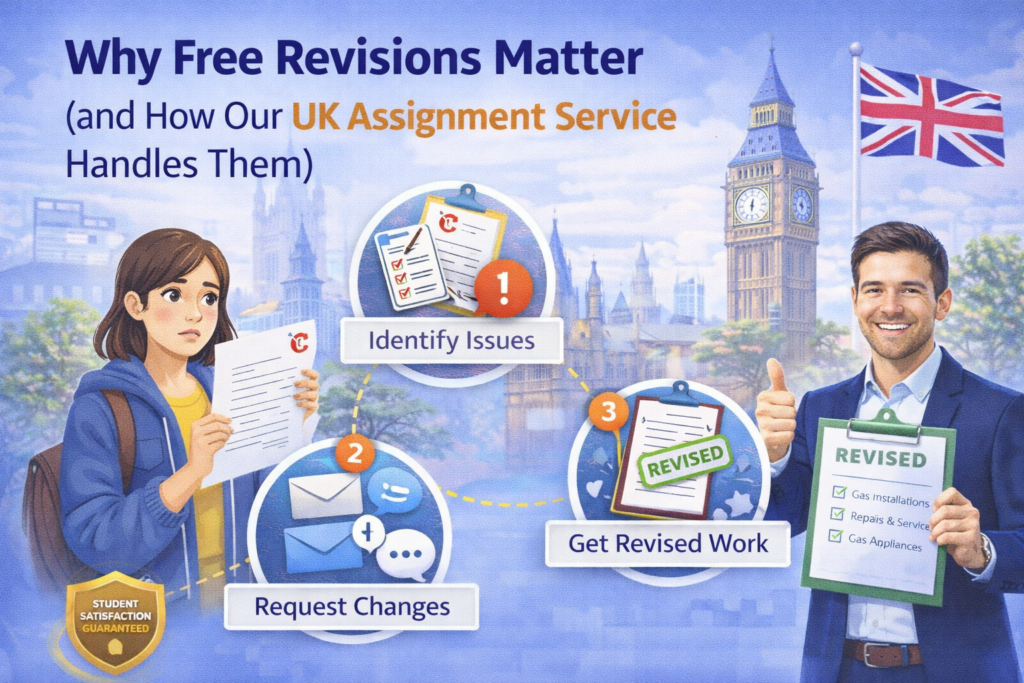 Why Free Revisions Matter (and How Our UK Assignment Service Handles Them)